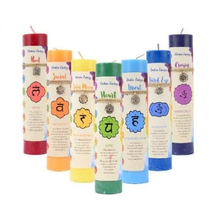 Chakra Pillar Candles